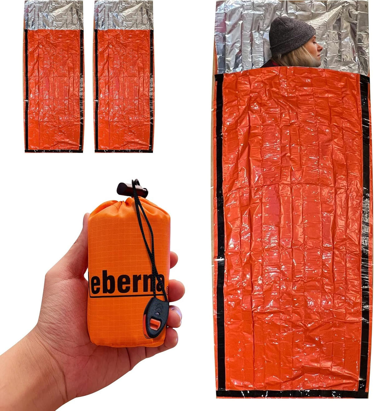 Emergency Sleeping Bags 2 Pack